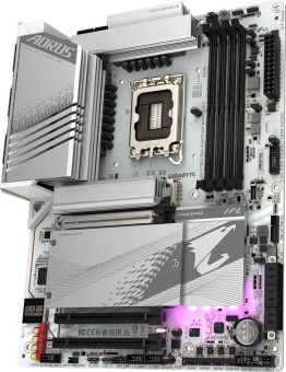 Материнская плата Gigabyte Z790 A ELITE AX ICE Soc-1700 Intel Z790 4xDDR5 ATX AC`97 8ch(7.1) 2.5Gg RAID+HDMI+DP от магазина РЭССИ