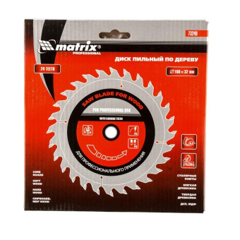 Диск пильный по дер. Matrix 73249 d=160мм d(посад.)=32мм (циркулярные пилы) (упак.:1шт) от магазина РЭССИ