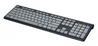 Клавиатура Оклик 480M черный/серый USB slim Multimedia от магазина РЭССИ