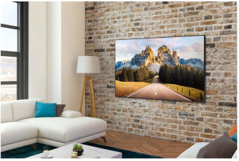 Телевизор LED Samsung 43" UE43AU7002UXRU Series 7 черный 4K Ultra HD 60Hz DVB-T2 DVB-C DVB-S2 WiFi Smart TV (RUS) от магазина РЭССИ