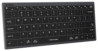 Клавиатура A4Tech Fstyler FX51 серый USB slim Multimedia (FX51 GREY) от магазина РЭССИ