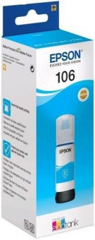 Картридж струйный Epson 106C C13T00R240 голубой (1900стр.) (70мл) для Epson L7160/7180 от магазина РЭССИ