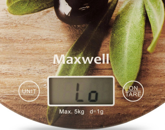 Весы кухонные электронные Maxwell MW-1468 макс.вес:5кг рисунок от магазина РЭССИ