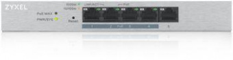 Коммутатор Zyxel GS1200-5HP v2 GS1200-5HPV2-EU0101F 5G 4PoE+ 60W управляемый от магазина РЭССИ