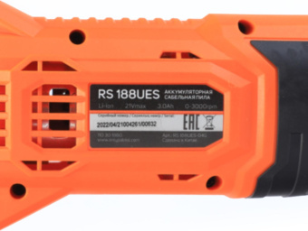 Сабельная пила Patriot RS 188UES аккум. 3000ход/мин (110301880) от магазина РЭССИ