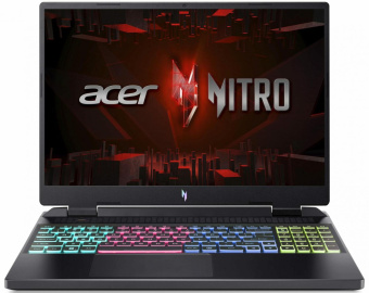 Ноутбук Acer Nitro 16 AN16-41-R89N Ryzen 9 7940H 32Gb SSD1Tb NVIDIA GeForce RTX4070 8Gb 16" IPS WQXGA (2560x1600) noOS black WiFi BT Cam (NH.QLJCD.002) от магазина РЭССИ