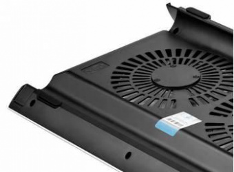 Подставка для ноутбука Deepcool N8 (DP-N24N-N8SR) 17" 380x278x55мм 25дБ 3xUSB 2x 140ммFAN 1244г алюминий серебристый от магазина РЭССИ