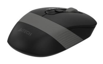 Мышь A4Tech Fstyler FG10 черный/серый оптическая (2000dpi) беспроводная USB (4but) от магазина РЭССИ