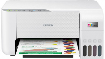 МФУ струйный Epson L3256 (C11CJ67421/504/524/516) A4 WiFi белый от магазина РЭССИ