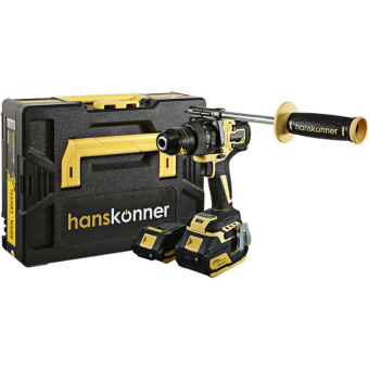 Аккумуляторный шуруповерт Hanskonner 1BatterySystem HCD18165BLI от магазина РЭССИ