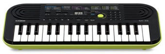 Синтезатор Casio SA-46 32клав. зеленый от магазина РЭССИ