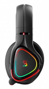 Наушники с микрофоном A4Tech Bloody MR710 черный BT оголовье (MR710 BLACK) от магазина РЭССИ