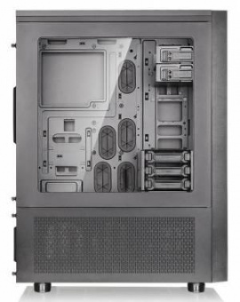 Корпус Thermaltake Core X71 TG черный без БП ATX 2xUSB2.0 2xUSB3.0 audio bott PSU от магазина РЭССИ