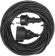 Удлинитель силовой PROconnect PROc-Uc (13-4910) 3x0.75кв.мм 1розет. 20м ПВС 6A без катушки черный от магазина РЭССИ