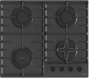 Газовая варочная поверхность Gorenje GT642SYB черный от магазина РЭССИ
