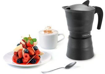 Кофеварка гейзерн. Rondell Pacific Grey RDA-1901 0.45л алюминий серый от магазина РЭССИ