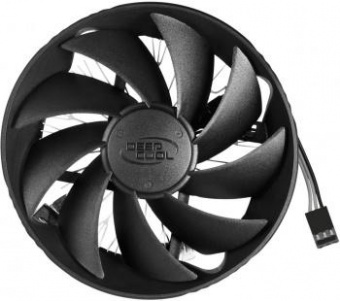 Устройство охлаждения(кулер) Deepcool Gamma Hunter Soc-AM5/AM4/1151/1200 черный 3-pin 21dB Al 95W 252gr Ret (DP-MCAL-HT) от магазина РЭССИ