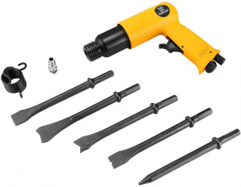 Набор пневмоинструментов Deko DKPT04 компл.:8 предметов 141л/мин желтый/черный (кейс в комплекте) от магазина РЭССИ