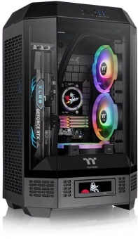 Корпус Thermaltake The Tower 300 Black черный без БП miniITX 7x120mm 5x140mm 2xUSB3.0 audio bott PSU от магазина РЭССИ