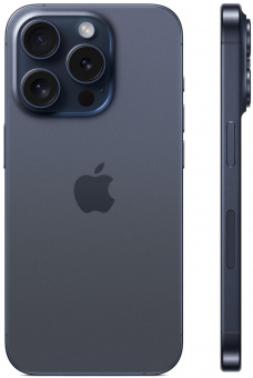 Смартфон Apple A3102 iPhone 15 Pro 1Tb синий титан моноблок 3G 4G 1Sim 6.1" 1179x2556 iOS 17 48Mpix 802.11 a/b/g/n/ac/ax NFC GPS Protect от магазина РЭССИ