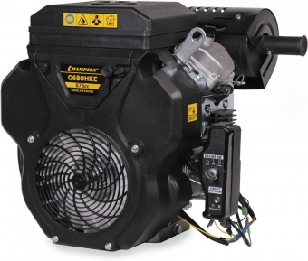 Двигатель бензиновый Champion G680HKE 4-х тактный 21л.с. 15.5кВт для садовой техники от магазина РЭССИ