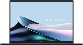 Ноутбук Asus Zenbook 14 OLED UX3405MA-QD992 Core Ultra 9 185H 16Gb SSD512Gb Intel Arc 14" OLED FHD+ (1920x1200) noOS blue WiFi BT Cam Bag (90NB11R1-M01SU0) от магазина РЭССИ