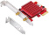 Картинка Сетевой адаптер Wi-Fi + Bluetooth Cudy WE3000S АХ5400 PCI Express (ант.внеш.съем) 2ант. от магазина РЭССИ Сетевой адаптер Wi-Fi + Bluetooth Cudy WE3000S АХ5400 PCI Express (ант.внеш.съем) 2ант. от магазина РЭССИ