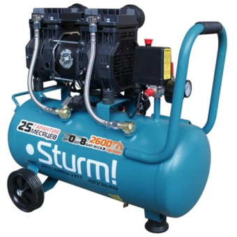 Компрессор Sturm безмасляный бесшумный профессионал 1500Вт AC93250OL от магазина РЭССИ