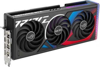 Видеокарта Asus PCI-E 4.0 ROG-STRIX-RTX4070TIS-O16G-GAMING NVIDIA GeForce RTX 4070TI Super 16Gb 256bit GDDR6X 2670/21000 HDMIx2 DPx3 HDCP Ret от магазина РЭССИ
