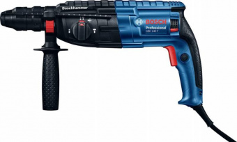 Перфоратор Bosch GBH 240 F патрон:SDS-plus уд.:2.7Дж 790Вт (кейс в комплекте) от магазина РЭССИ