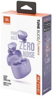 Гарнитура внутриканальные JBL Tune Buds пурпурный беспроводные bluetooth в ушной раковине (JBLTBUDSPUR) от магазина РЭССИ