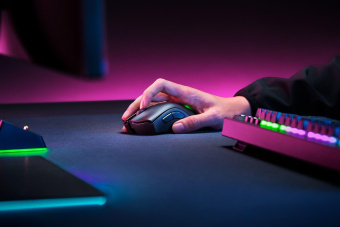 Мышь Razer DeathAdder V2 Pro черный оптическая (20000dpi) беспроводная BT USB (6but) от магазина РЭССИ
