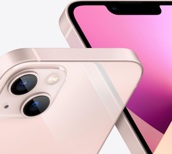 Смартфон Apple A2482 iPhone 13 256Gb 4Gb розовый моноблок 3G 4G 1Sim 6.1" 1170x2532 iOS 17 12Mpix 802.11 a/b/g/n/ac/ax NFC GPS GSM900/1800 TouchSc Protect от магазина РЭССИ