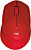 Мышь Logitech M331 Silent Plus красный оптическая (1000dpi) silent беспроводная USB (3but) от магазина РЭССИ
