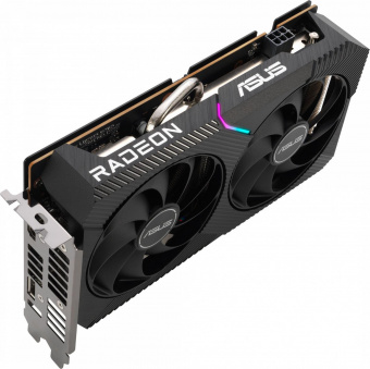 Видеокарта Asus PCI-E 4.0 DUAL-RX6500XT-O4G AMD Radeon RX 6500XT 4096Mb 64 GDDR6 2650/18000 HDMIx1 DPx1 HDCP Ret от магазина РЭССИ