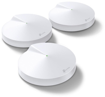 Бесшовный Mesh роутер TP-Link Deco M5 (DECO M5(3-PACK)) AC1300 10/100/1000BASE-TX белый (упак.:3шт) от магазина РЭССИ