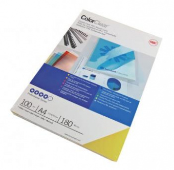 Обложки для переплёта GBC A4 зеленый (100шт) ColorClear (CE011840E) от магазина РЭССИ