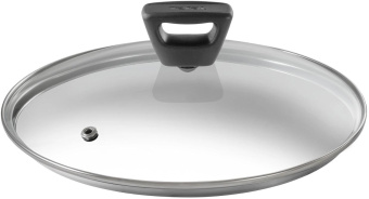 Сковорода Tefal Force 4218924 круглая 24см покрытие: Titanium ручка несъемная (с крышкой) черный (9100048321) от магазина РЭССИ