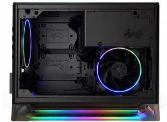 Корпус Inwin CF08B (A1 Prime) черный 750W miniITX 2x120mm 2xUSB3.0 audio от магазина РЭССИ