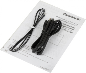 Микросистема Panasonic SC-HC200EE-K черный 20Вт CD CDRW FM USB BT от магазина РЭССИ