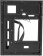 Корпус Accord ACC-259 черный без БП mATX 1x80mm 2xUSB2.0 audio