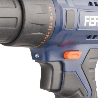 Дрель-шуруповерт Ferm CDM1120 аккум. патрон:быстрозажимной (кейс в комплекте) от магазина РЭССИ