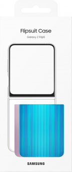 Чехол (клип-кейс) Samsung для Samsung Galaxy Z Flip5 FlipSuit B5 прозрачный (EF-ZF731CTEGRU) от магазина РЭССИ