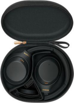 Гарнитура мониторные Sony WH-1000XM4 1.2м черный беспроводные bluetooth оголовье от магазина РЭССИ