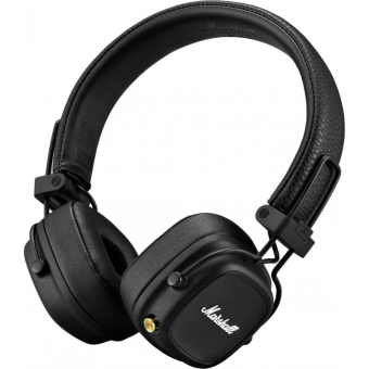 Гарнитура накладные Marshall Major IV черный беспроводные bluetooth оголовье (1005773) от магазина РЭССИ