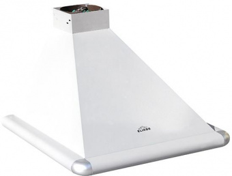 Вытяжка каминная Elikor Сатурн 60П-180-В1Л белый/хром управление: ползунковое (1 мотор) от магазина РЭССИ