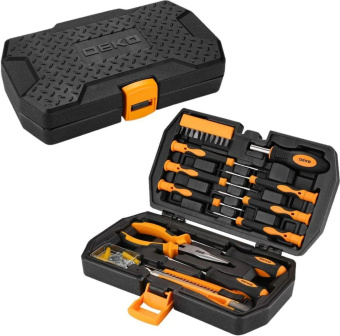 Набор инструментов Deko DKMT61 61 предмет (жесткий кейс) от магазина РЭССИ