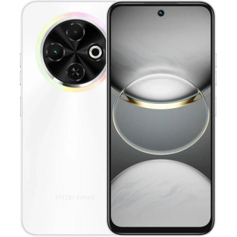 Смартфон Tecno Spark 30C 128Gb 4Gb белый моноблок 3G 4G 2Sim 6.67" 720x1600 Android 13 48Mpix 802.11 a/b/g/n/ac NFC GPS GSM900/1800 GSM1900 TouchSc Protect VidConf FM A-GPS microSD max1024Gb от магазина РЭССИ