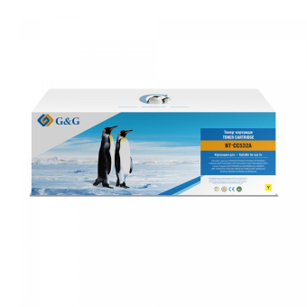 Картридж лазерный G&G NT-CC532A желтый (2800стр.) для HP CLJ CP2020/CP2025/CM2320 MFP от магазина РЭССИ