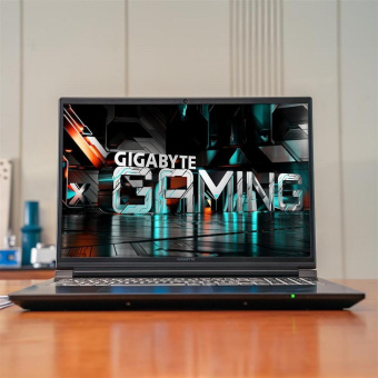 Ноутбук Gigabyte G6X Core i7 13650HX 16Gb SSD1Tb NVIDIA GeForce RTX4050 6Gb 16" IPS FHD+ (1920x1200) Free DOS grey WiFi BT Cam (9MG-42KZ854SD) от магазина РЭССИ